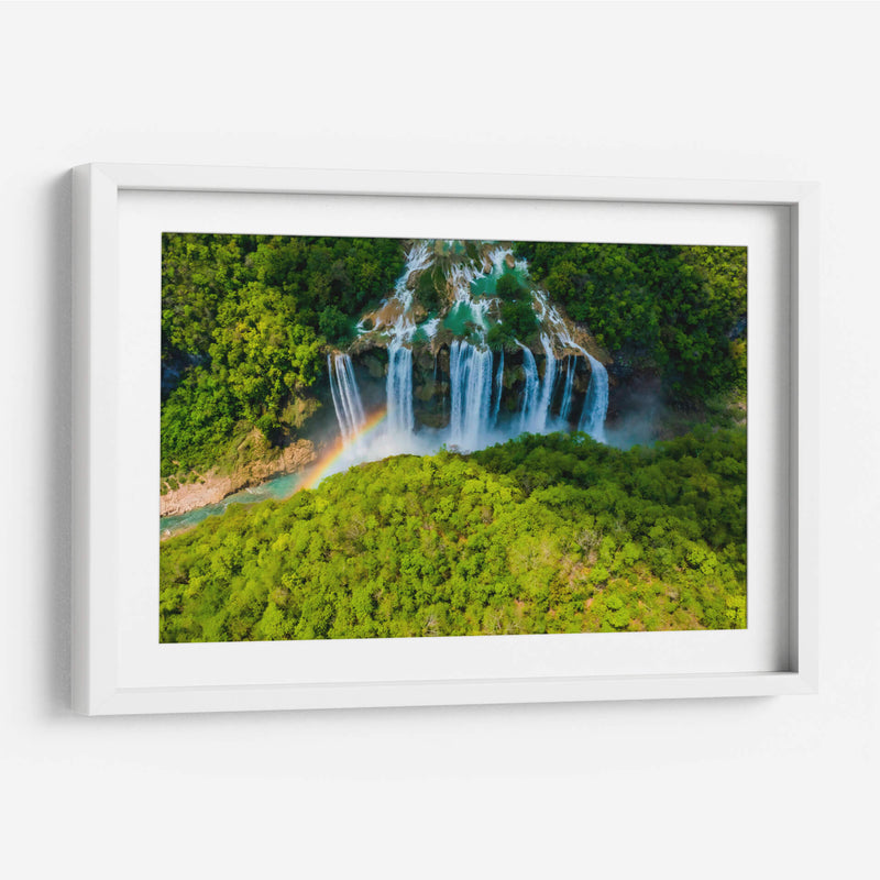 Cascada de Tamul - Guillermo Aparicio | Cuadro decorativo de Canvas Lab