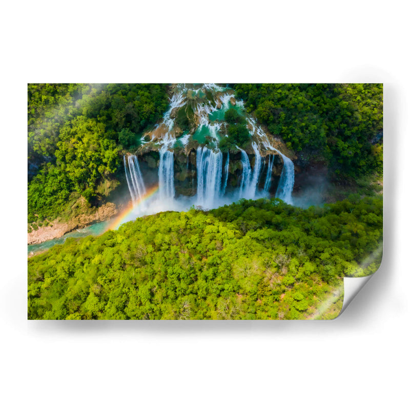 Cascada de Tamul - Guillermo Aparicio | Cuadro decorativo de Canvas Lab