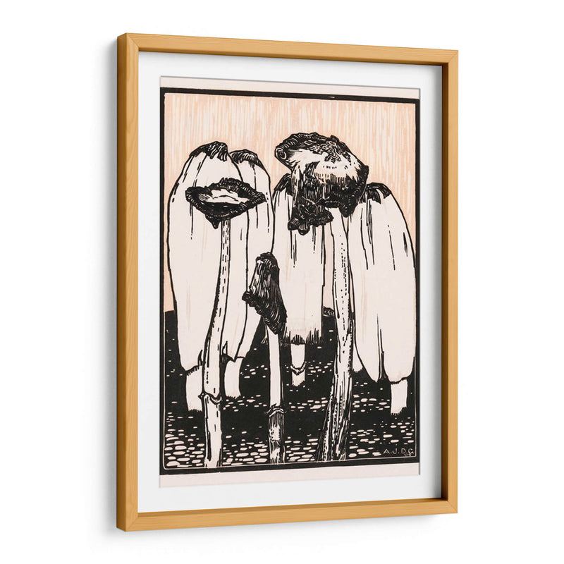 Hongos de tinta - I - Julie de Graag | Cuadro decorativo de Canvas Lab