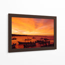 Amanecer pesquero 2 - moraviorato | Cuadro decorativo de Canvas Lab