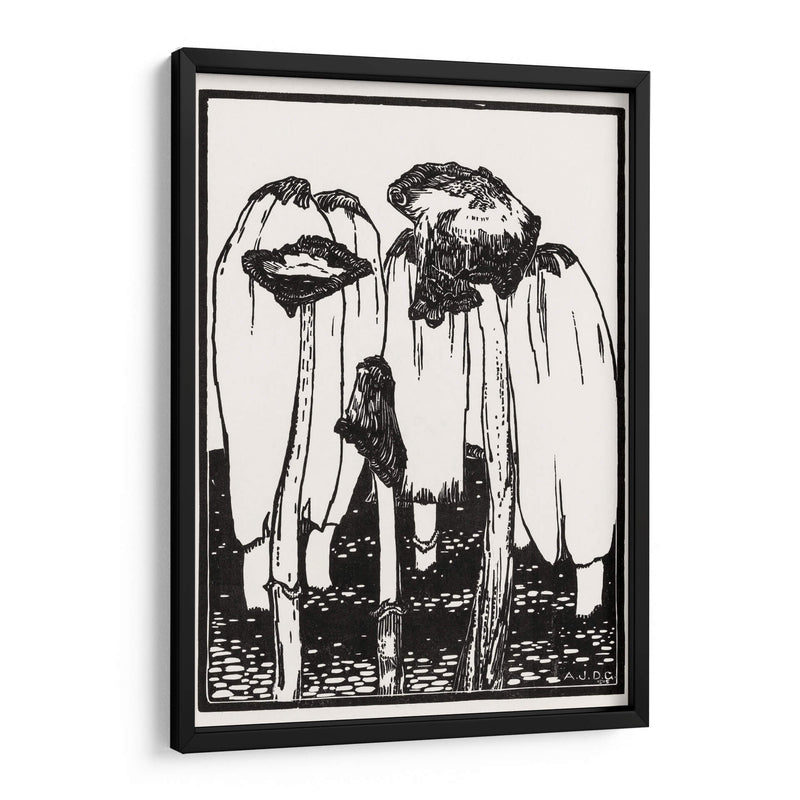 Hongos de tinta - II - Julie de Graag | Cuadro decorativo de Canvas Lab
