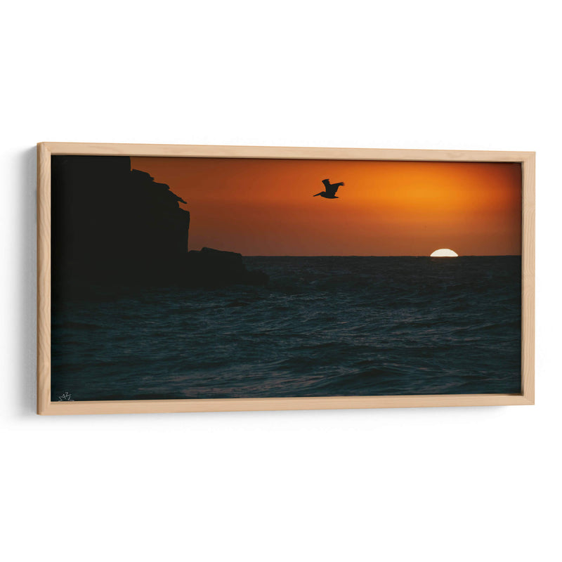 MÁS ALLÁ DEL ATARDECER: EL CAMINO - Zuriel Halal | Cuadro decorativo de Canvas Lab