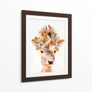 Venado, Aves y Flores - Lofty&Me | Cuadro decorativo de Canvas Lab