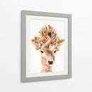 Venado, Aves y Flores - Lofty&Me | Cuadro decorativo de Canvas Lab