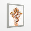 Venado, Aves y Flores - Lofty&Me | Cuadro decorativo de Canvas Lab