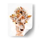 Venado, Aves y Flores - Lofty&Me | Cuadro decorativo de Canvas Lab