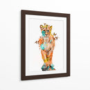 Leona y la Danza de la Naturaleza - Lofty&Me | Cuadro decorativo de Canvas Lab