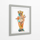 Leona y la Danza de la Naturaleza - Lofty&Me | Cuadro decorativo de Canvas Lab