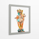 Leona y la Danza de la Naturaleza - Lofty&Me | Cuadro decorativo de Canvas Lab