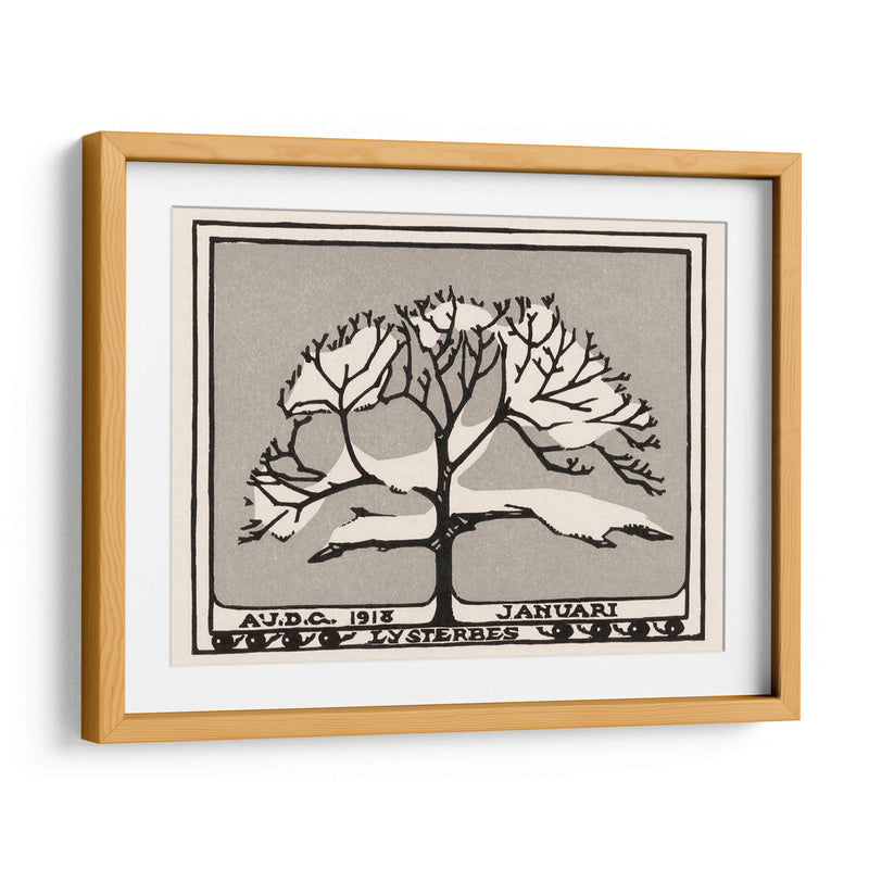 Enero - Julie de Graag | Cuadro decorativo de Canvas Lab