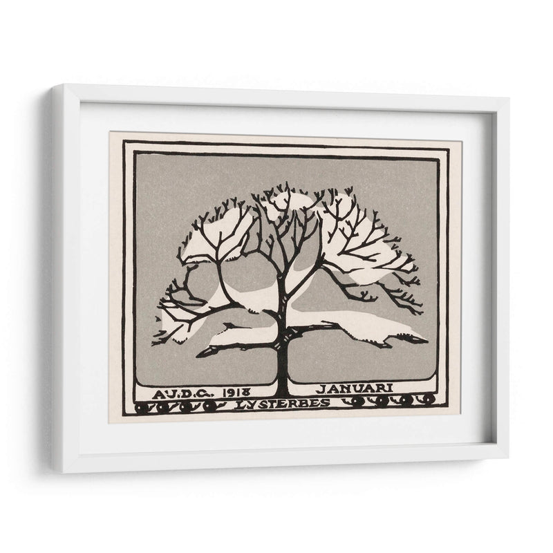 Enero - Julie de Graag | Cuadro decorativo de Canvas Lab