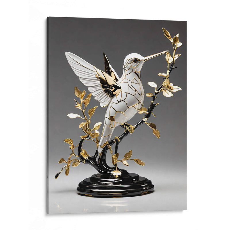 Colibri Dorado II - Infiniity Art | Cuadro decorativo de Canvas Lab
