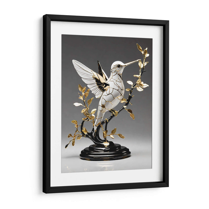 Colibri Dorado II - Infiniity Art | Cuadro decorativo de Canvas Lab