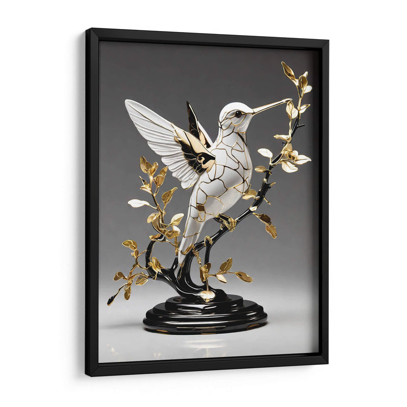 Colibri Dorado II - Infiniity Art | Cuadro decorativo de Canvas Lab