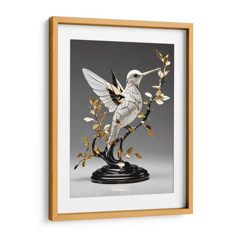 Colibri Dorado II - Infiniity Art | Cuadro decorativo de Canvas Lab