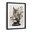 Búho Kintsugi - Infiniity Art | Cuadro decorativo de Canvas Lab