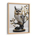 Búho Kintsugi - Infiniity Art | Cuadro decorativo de Canvas Lab