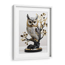 Búho Kintsugi - Infiniity Art | Cuadro decorativo de Canvas Lab