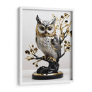 Búho Kintsugi - Infiniity Art | Cuadro decorativo de Canvas Lab