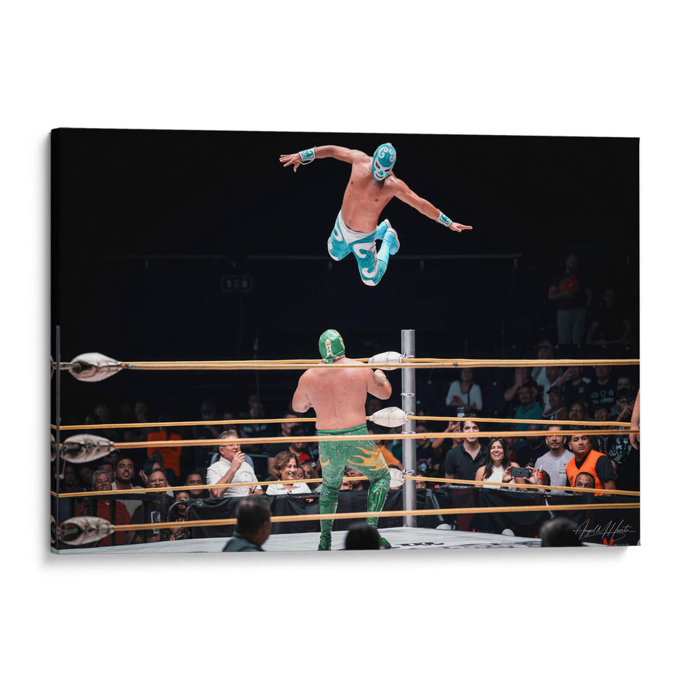 Lucha Libre - Ángel M. Huerta | Cuadro decorativo de Canvas Lab