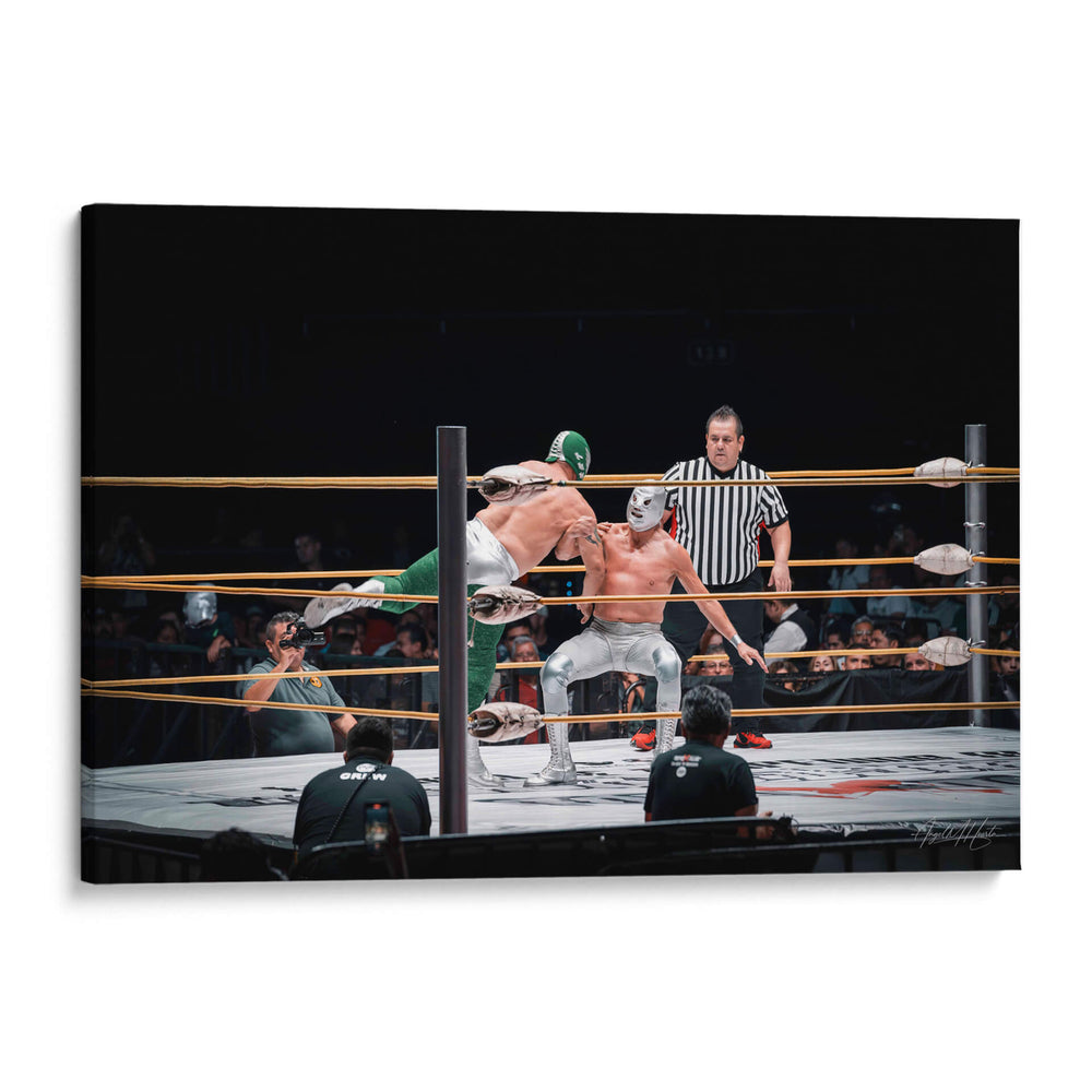 Lucha Libre II - Ángel M. Huerta | Cuadro decorativo de Canvas Lab