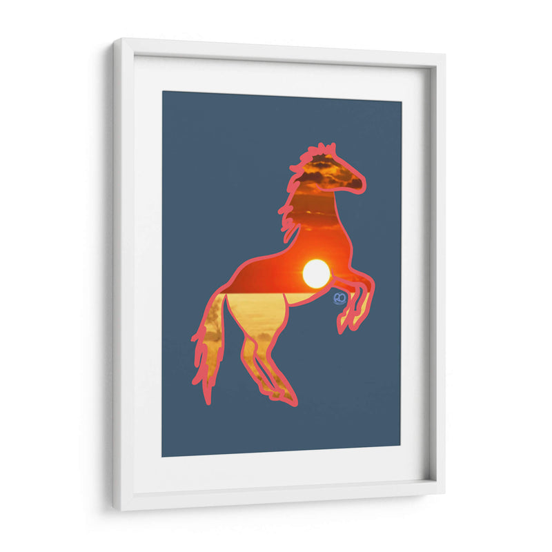 Caballo Pateando - Corrococho | Cuadro decorativo de Canvas Lab