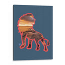 Leon - Corrococho | Cuadro decorativo de Canvas Lab