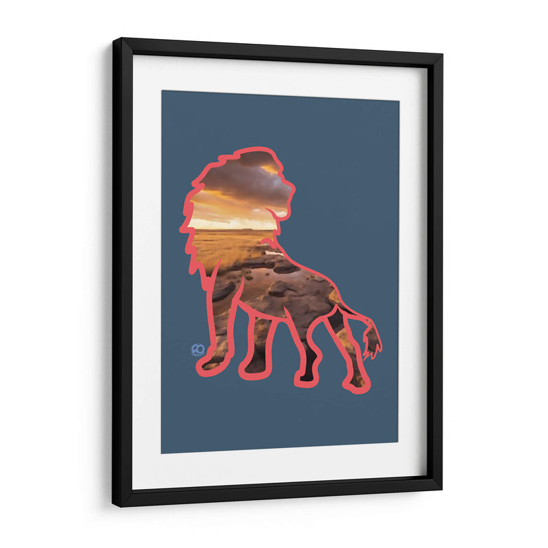 Leon - Corrococho | Cuadro decorativo de Canvas Lab