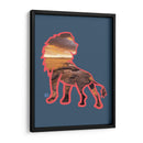 Leon - Corrococho | Cuadro decorativo de Canvas Lab