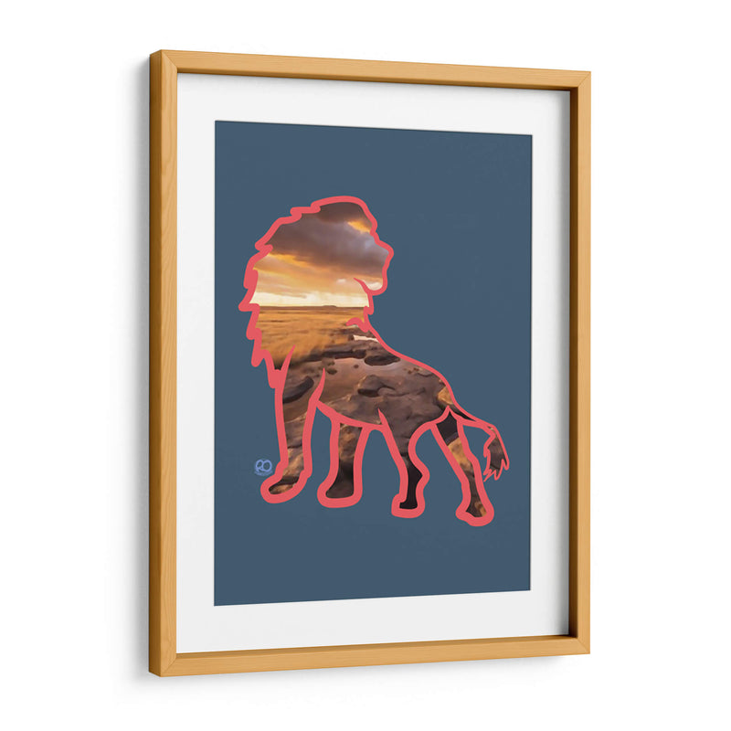 Leon - Corrococho | Cuadro decorativo de Canvas Lab