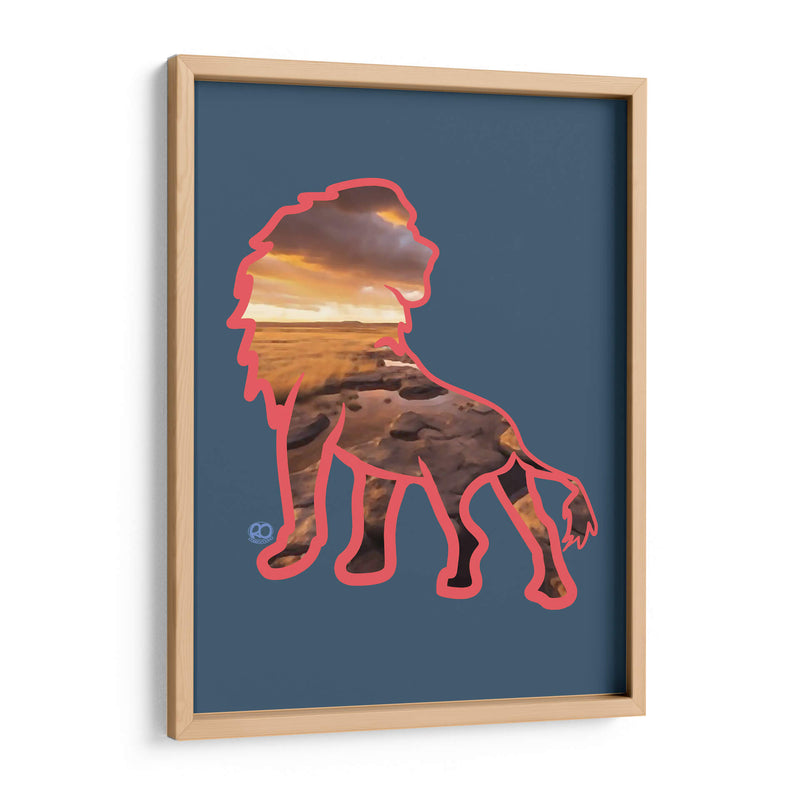 Leon - Corrococho | Cuadro decorativo de Canvas Lab