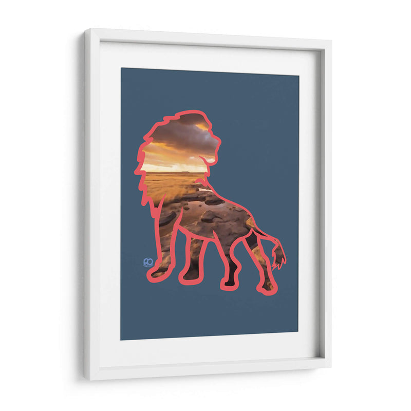 Leon - Corrococho | Cuadro decorativo de Canvas Lab