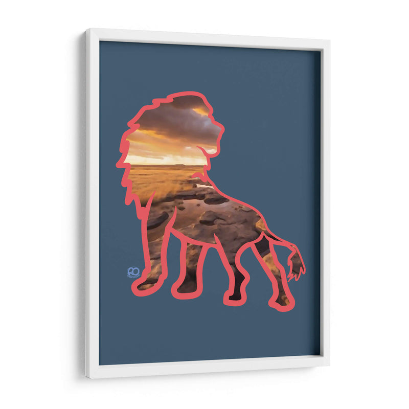 Leon - Corrococho | Cuadro decorativo de Canvas Lab