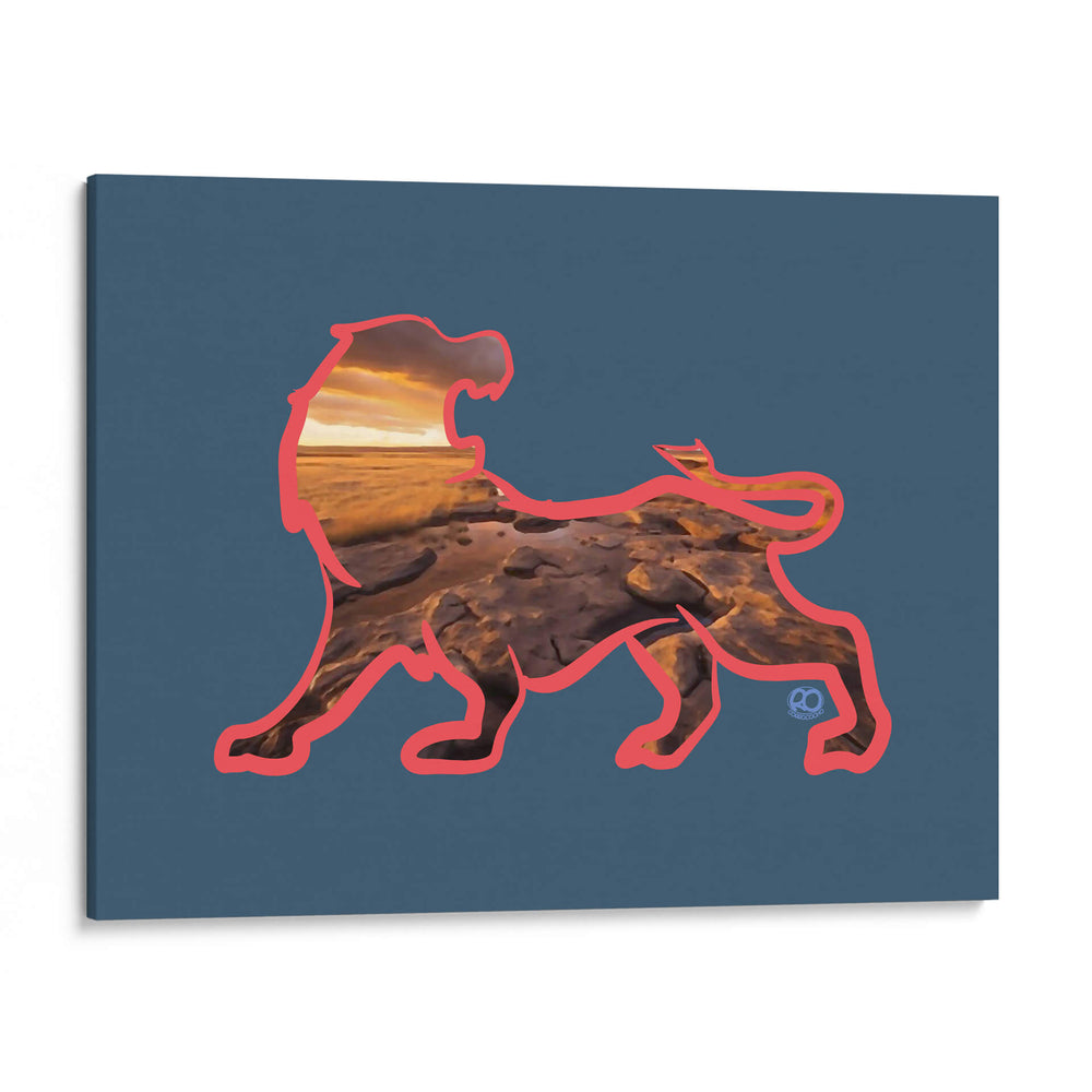 Leon Rugiendo - Corrococho | Cuadro decorativo de Canvas Lab