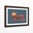 Leon Rugiendo - Corrococho | Cuadro decorativo de Canvas Lab