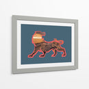 Leon Rugiendo - Corrococho | Cuadro decorativo de Canvas Lab