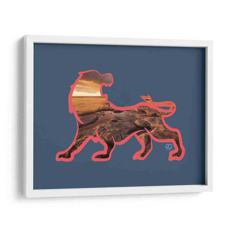 Leon Rugiendo - Corrococho | Cuadro decorativo de Canvas Lab