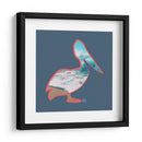 Pelicano Delineado - Corrococho | Cuadro decorativo de Canvas Lab