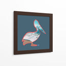 Pelicano Delineado - Corrococho | Cuadro decorativo de Canvas Lab