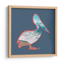 Pelicano Delineado - Corrococho | Cuadro decorativo de Canvas Lab