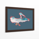 Pelicano Alado - Corrococho | Cuadro decorativo de Canvas Lab