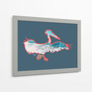 Pelicano Alado - Corrococho | Cuadro decorativo de Canvas Lab