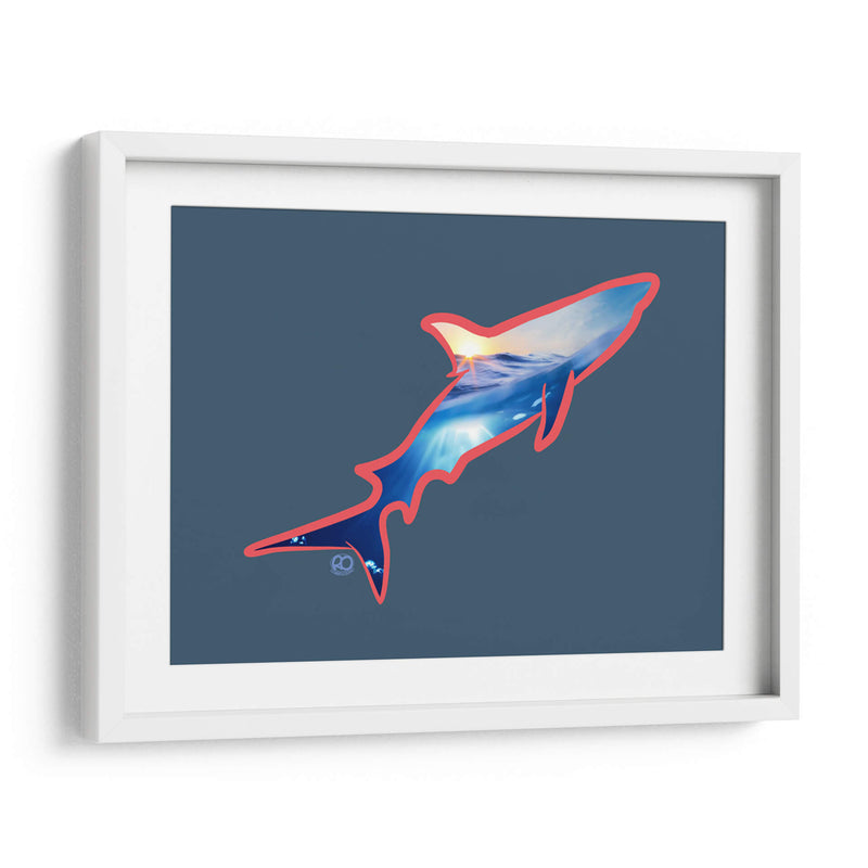 Tiburon - Corrococho | Cuadro decorativo de Canvas Lab