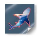 Tiburon Saltando - Corrococho | Cuadro decorativo de Canvas Lab