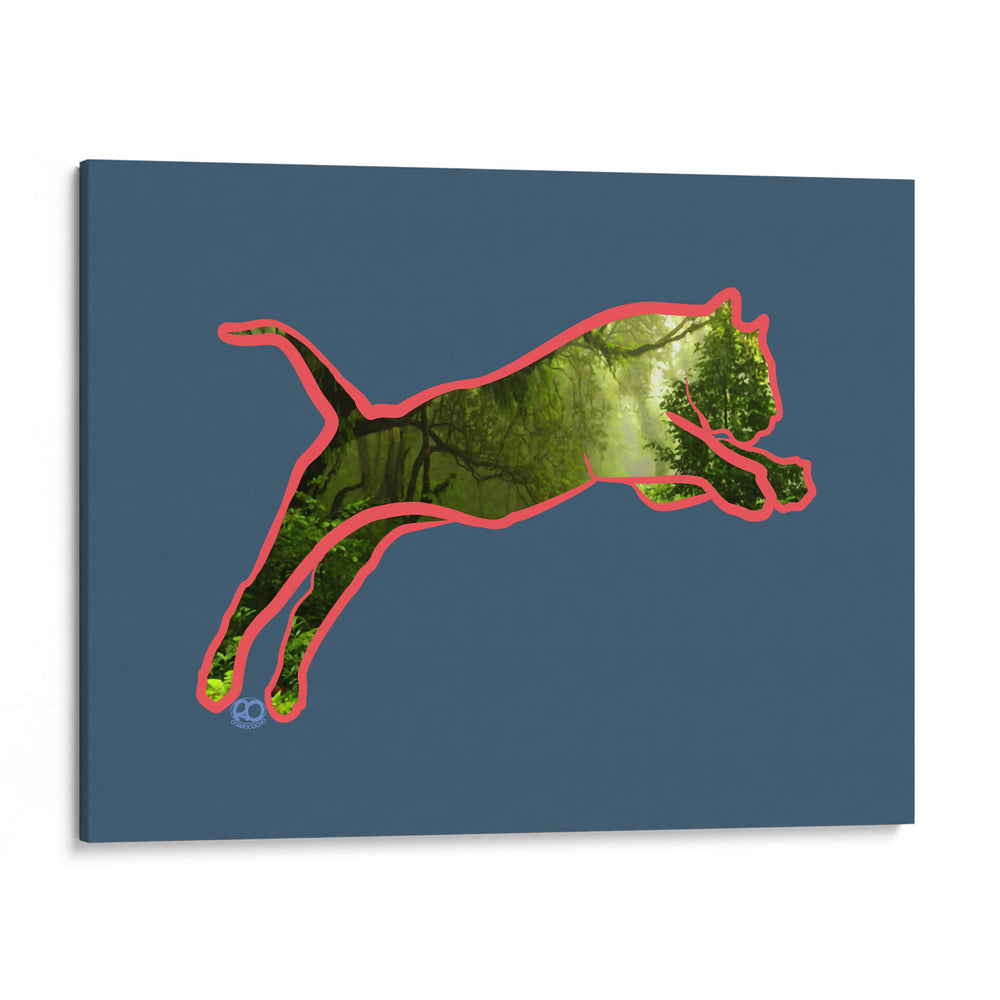 Tigre Saltando - Corrococho | Cuadro decorativo de Canvas Lab