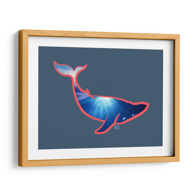 Ballena - Corrococho | Cuadro decorativo de Canvas Lab