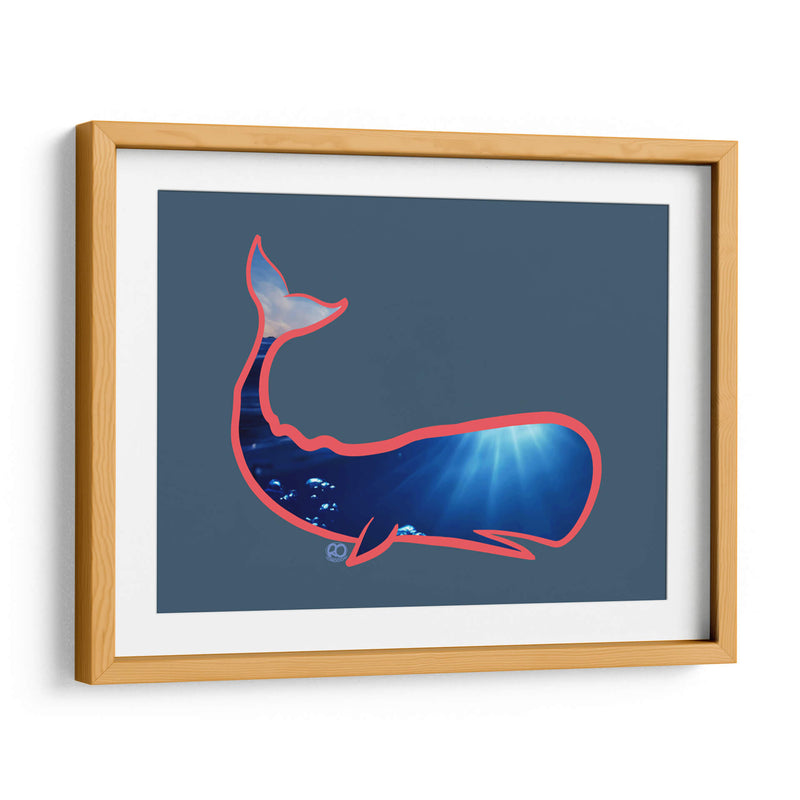 Ballena Cachalote - Corrococho | Cuadro decorativo de Canvas Lab