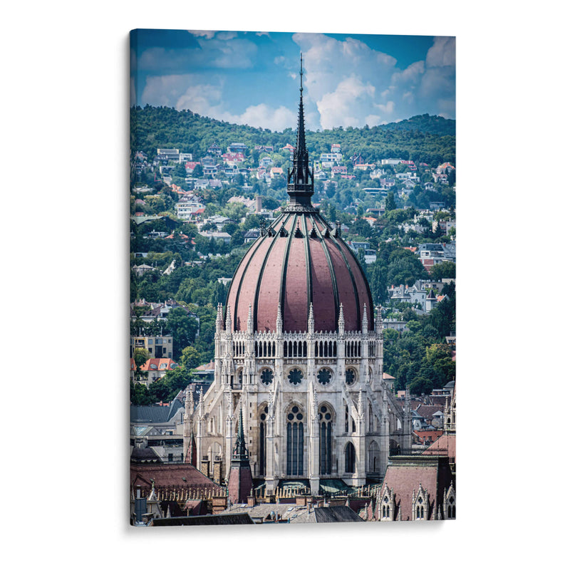 Cúpula del Gran Parlamento Húngaro - Claudia Luna | Cuadro decorativo de Canvas Lab