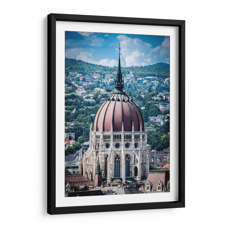 Cúpula del Gran Parlamento Húngaro - Claudia Luna | Cuadro decorativo de Canvas Lab