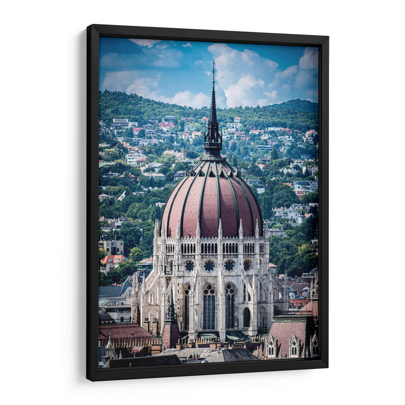Cúpula del Gran Parlamento Húngaro - Claudia Luna | Cuadro decorativo de Canvas Lab